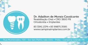 CAMPINA ORTO IMPLANTES - Dr. Adailton de Morais - Planos de Saúde PJ
