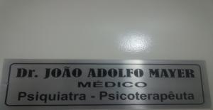 Dr. João Adolfo Mayer - Psiquiatra - Planos de Saúde PJ
