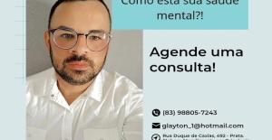Psicólogo Glayton Hamony - Planos de Saúde PJ